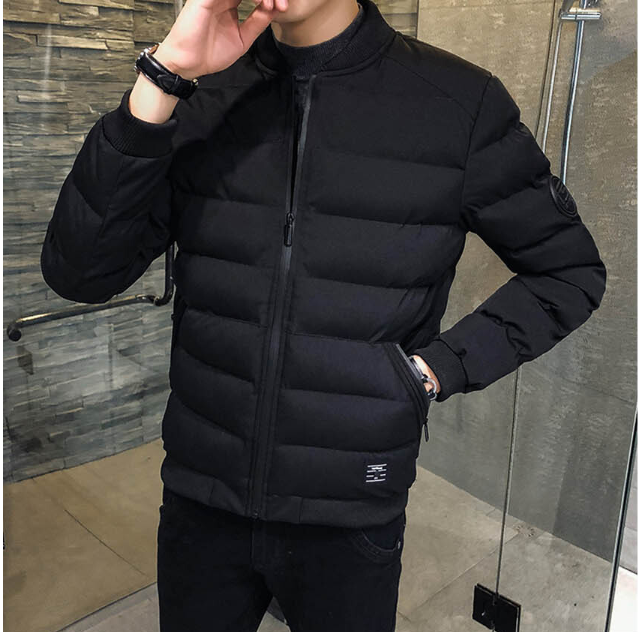 갬성 블루종 겨울 항공 점퍼 작업복 남여 공용 잠바 자켓 근모복 오리털 덕다운 단체복 이미지 2
