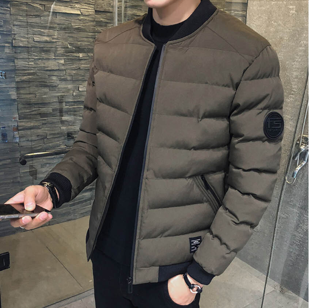 갬성 블루종 겨울 항공 점퍼 작업복 남여 공용 잠바 자켓 근모복 오리털 덕다운 단체복 이미지 3