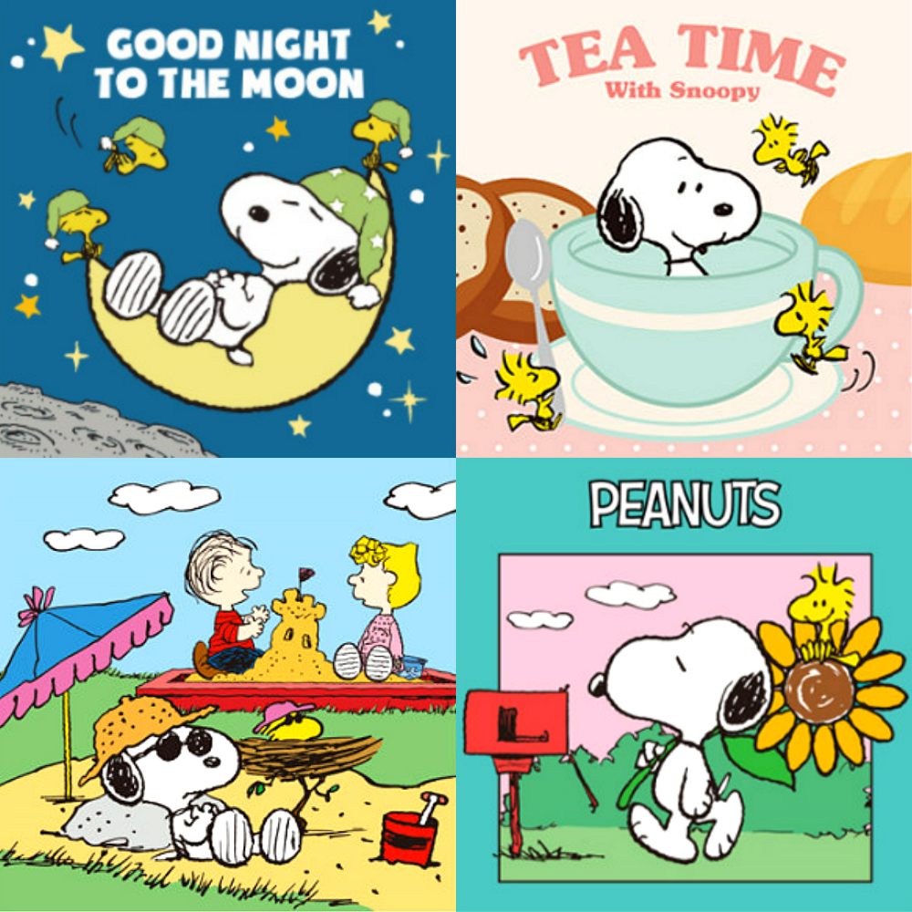 스누피 유화그리기 세트 그림 색칠하기 DIY 사랑해 10x15