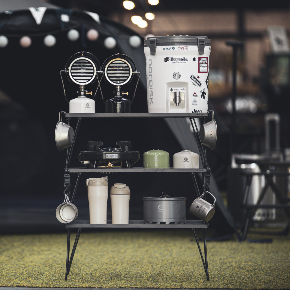 [호환] 팬히터받침대 워터저그받침대 신일 1200 900 캠핑 블랙스탠드