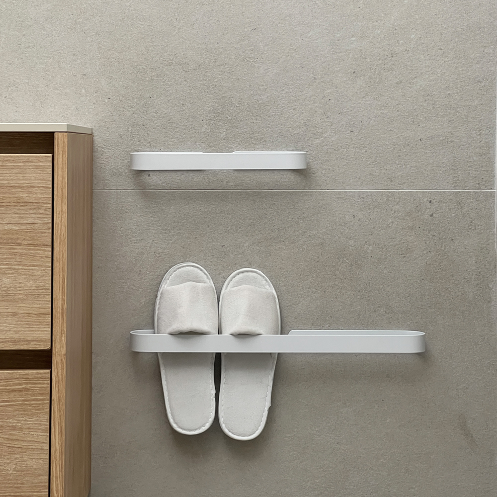 실내화거치대 슬리퍼 걸이 욕실 화장실 실내 정리대 욕실화 거실화 꽂이 거치 정리 30cm