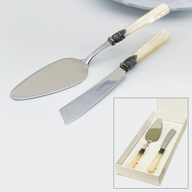 EME 이엠이 나폴레옹 삼각케익서버 + 케익나이프 선물세트