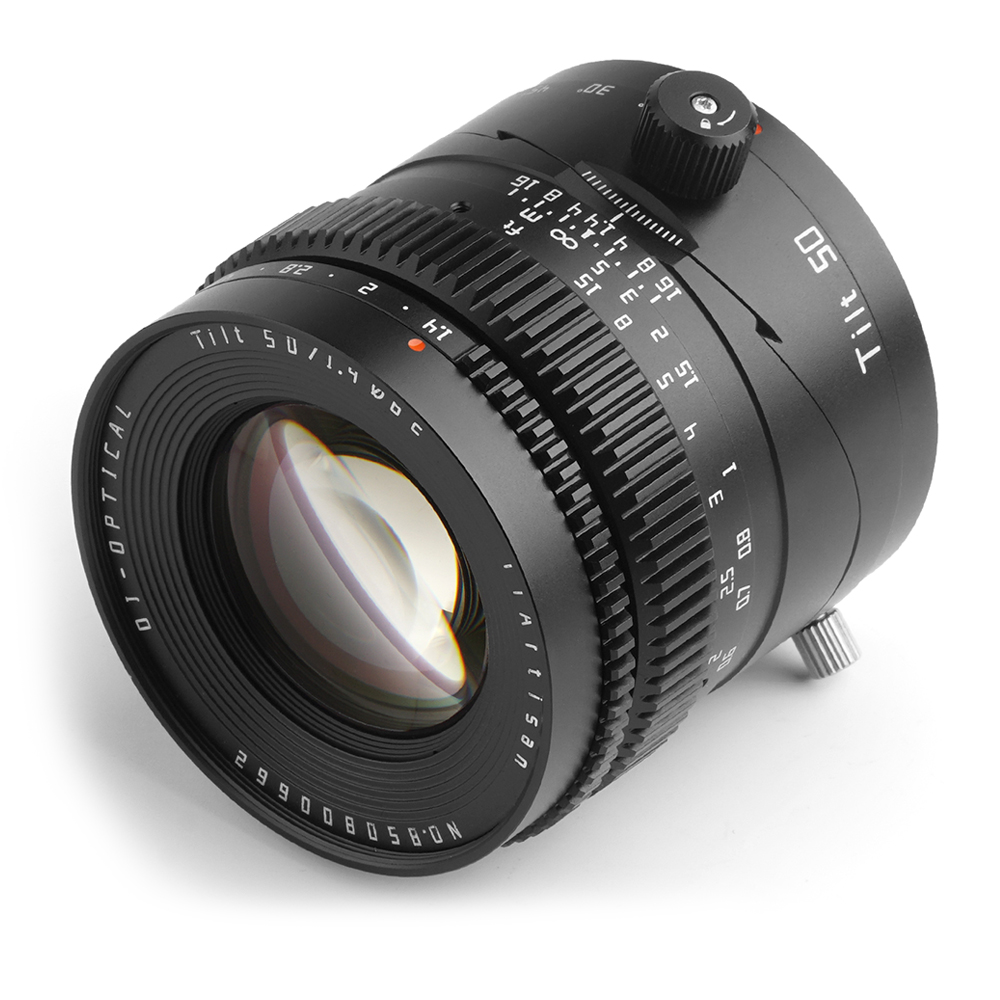 티티아티산 50mm F1.4 소니 E마운트 풀프레임 틸트렌즈 블랙 - 상세 이미지 5