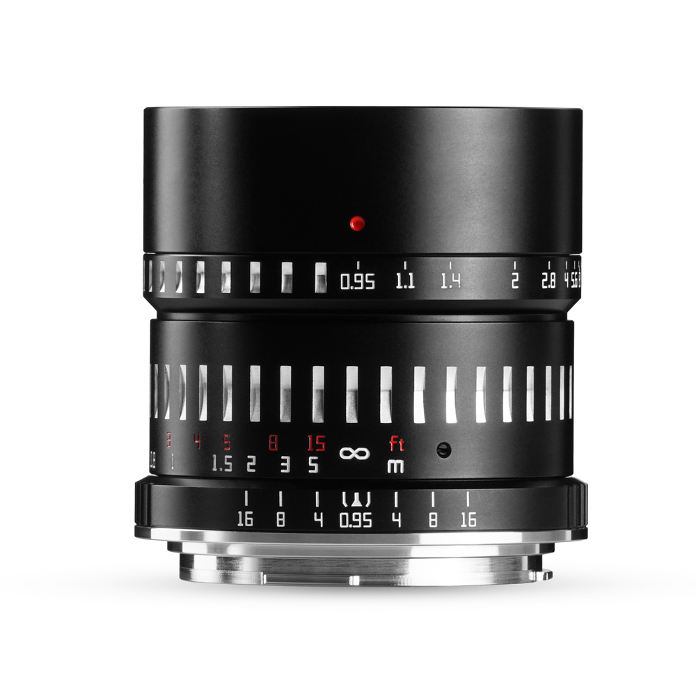 티티아티산 50mm F0.95 캐논 R마운트 APS-C 렌즈 블랙실버 TTArtisan - 상품 이미지
