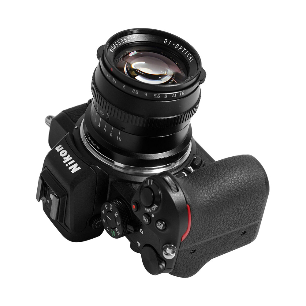 티티아티산 50mm F1.2 니콘 Z마운트 APS-C 렌즈 블랙 TTArtisan - 상세 이미지 3