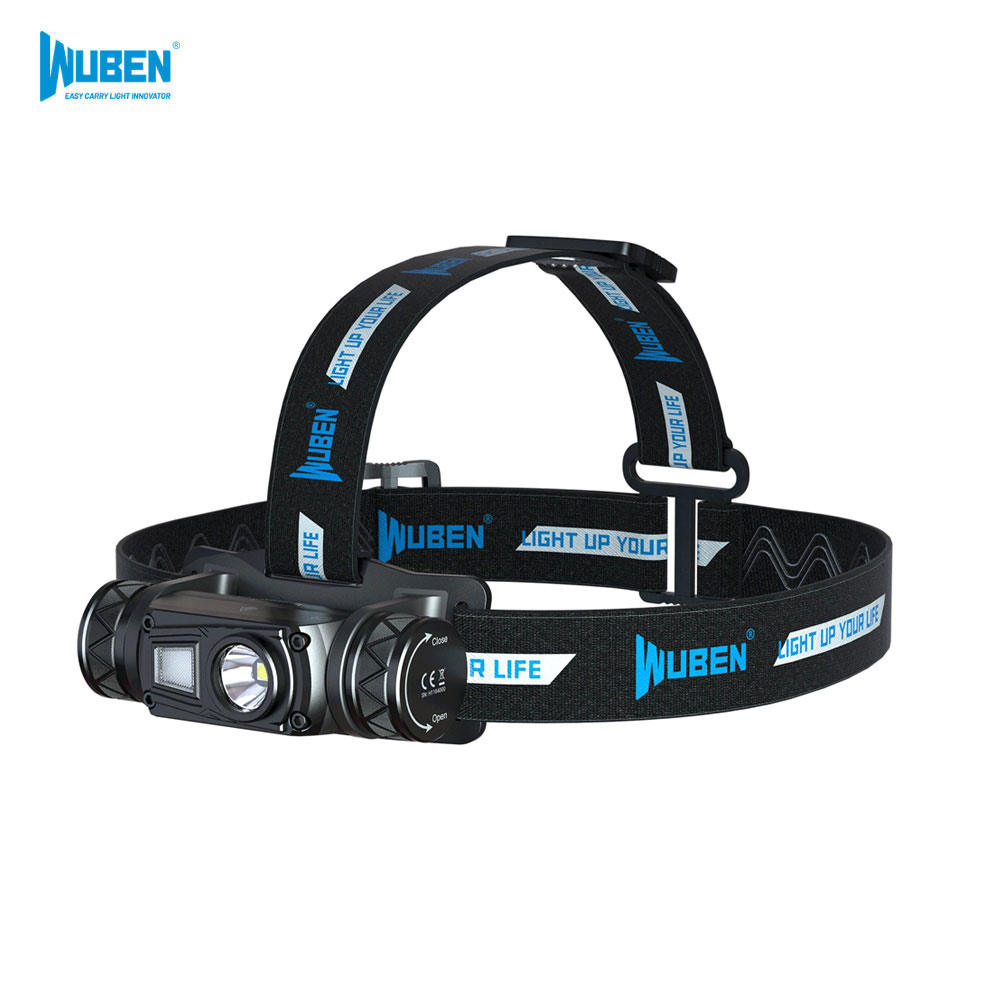 우벤 H1 충전식 헤드랜턴 고성능 LED 헤드 라이트 휴대용 랜턴 안전모 머리 후레쉬