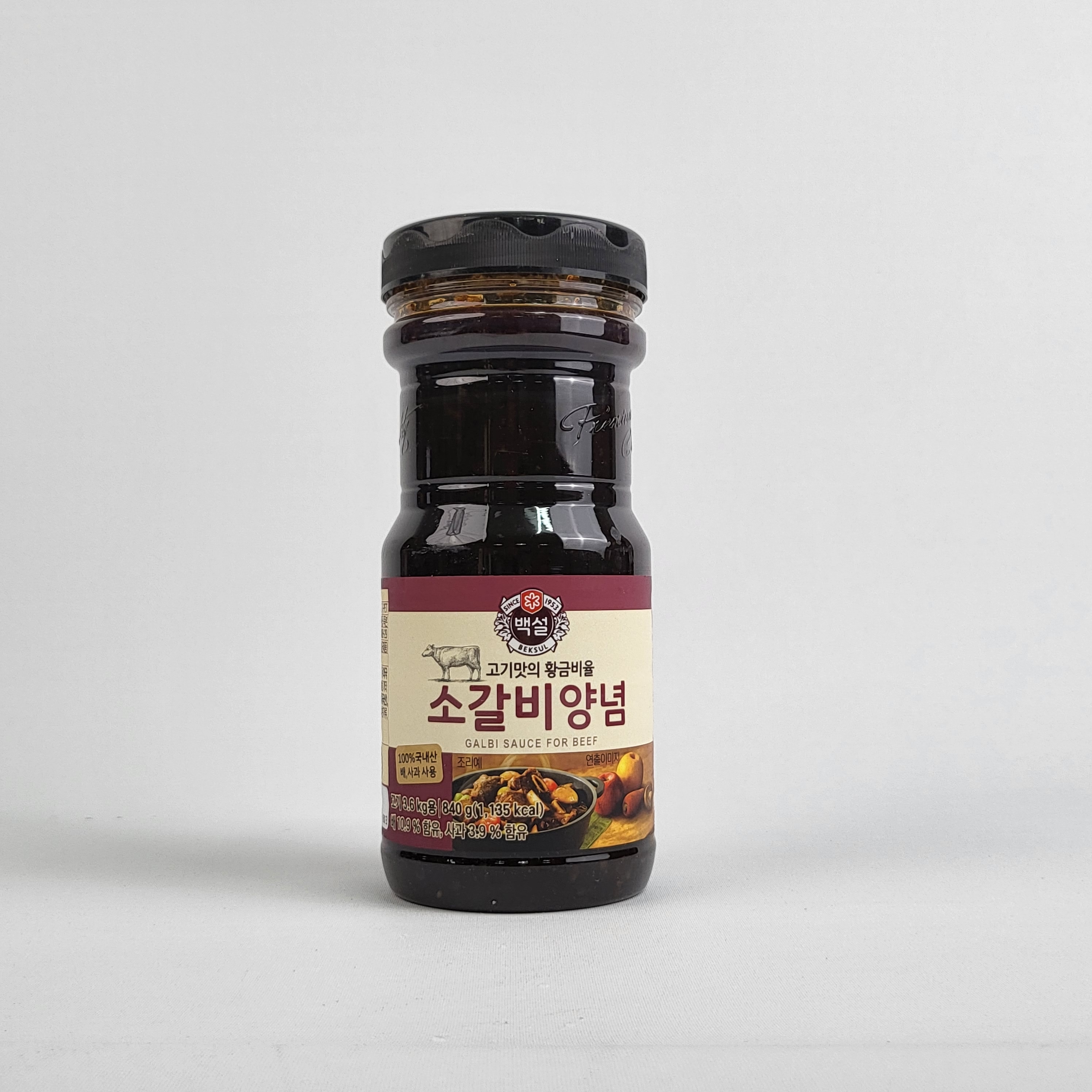 소갈비양념 CJ제일제당 백설 황금비율 갈비양념 840g x 2병 - 상세 이미지 3