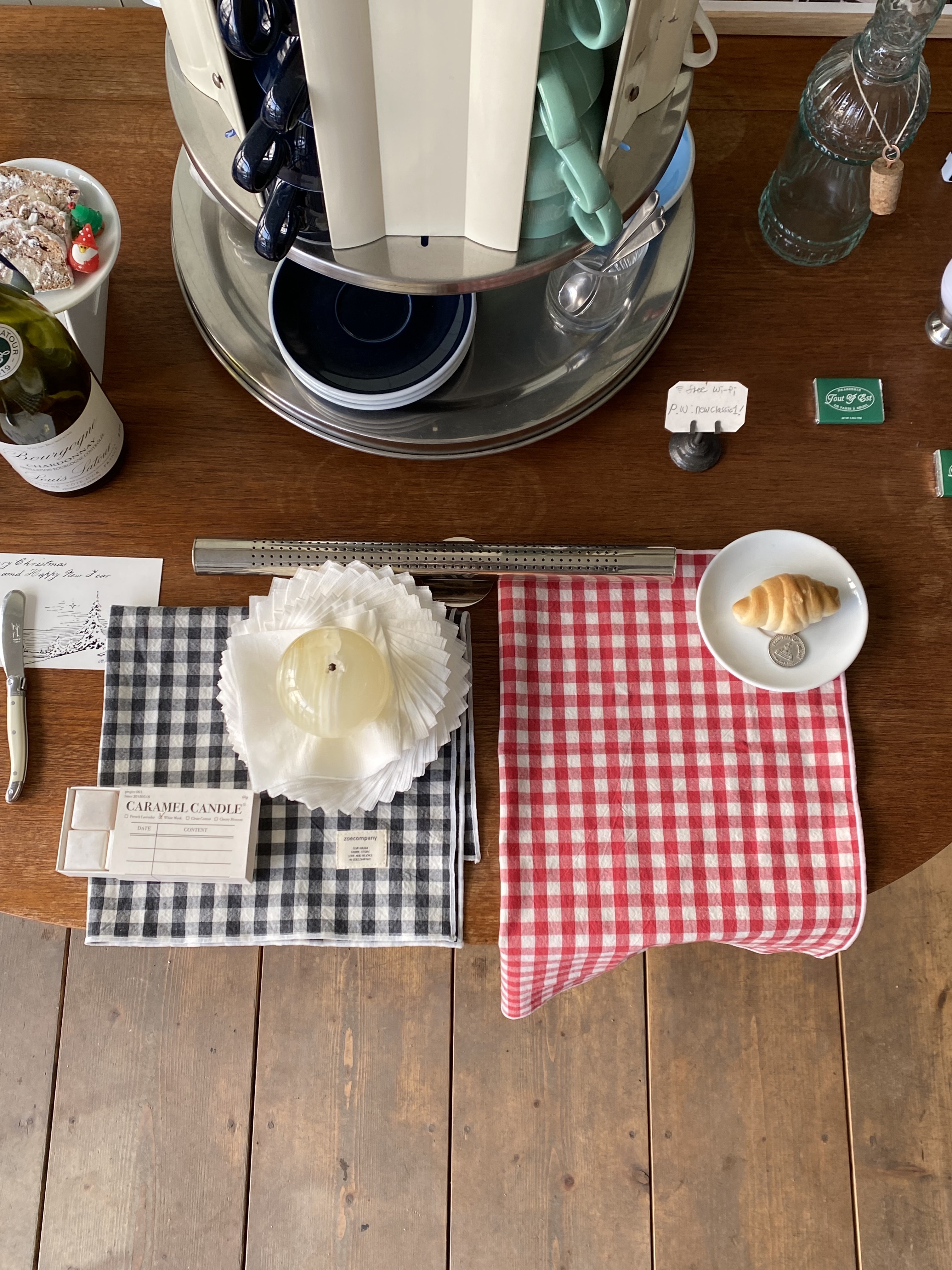 푸딩체크 키친크로스 빨아쓰는 강화 소창 셀룰로스 목화솜 행주 면거즈