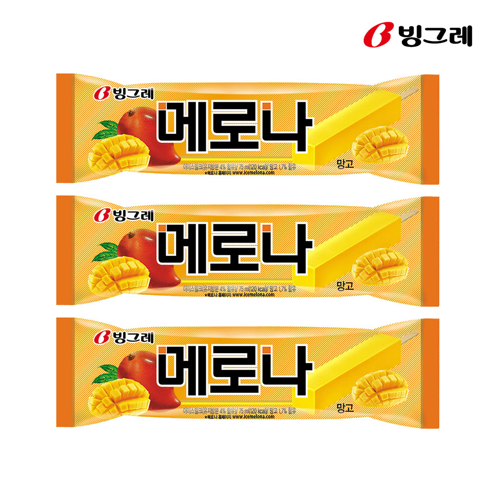 빙그레 메로나 망고 30개 - 상품 이미지