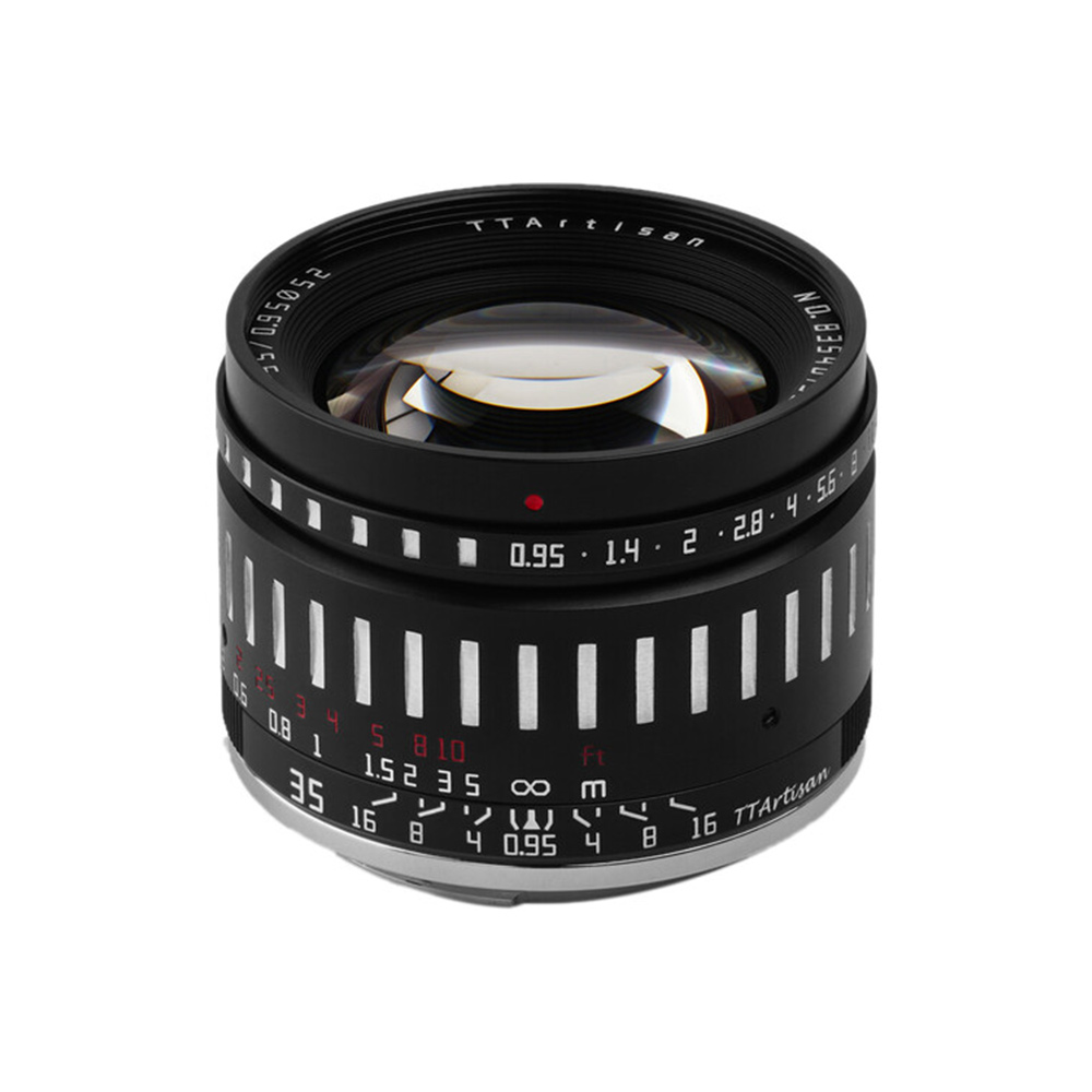 티티아티산 35mm F0.95 후지 X마운트 APS-C 렌즈 블랙실버 TTArtisan - 상세 이미지 2
