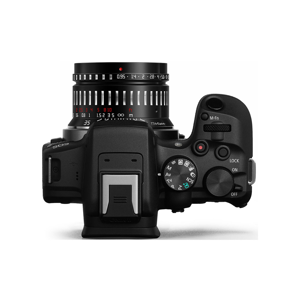 티티아티산 35mm F0.95 캐논 RF마운트 APS-C 렌즈 블랙실버 TTArtisan - 상세 이미지 4