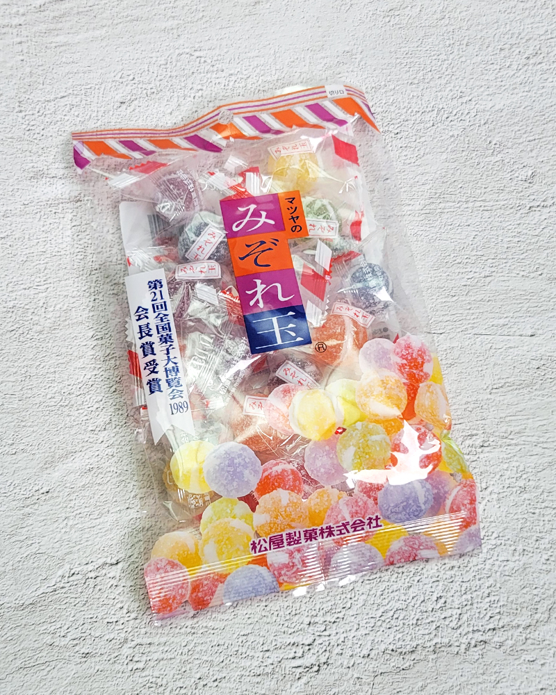 마츠야 일본 설탕 왕사탕 미조레타마 과일 구슬 캔디 160g - SHOP | 라마야, حجم الصورة 800x1000
