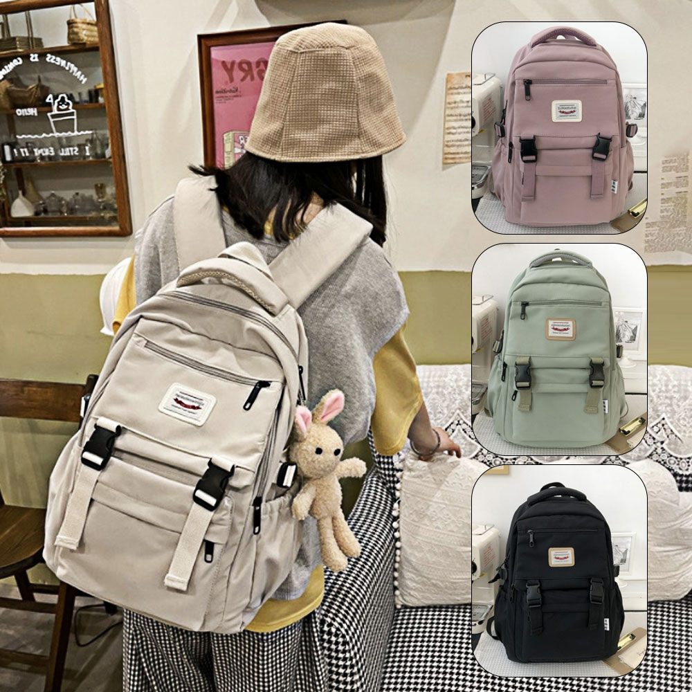 초등 고학년 신학기 새학기 책가방 5학년 6학년 학교가방 여자 남자 학생 백팩 가방+키링 - 상품 이미지