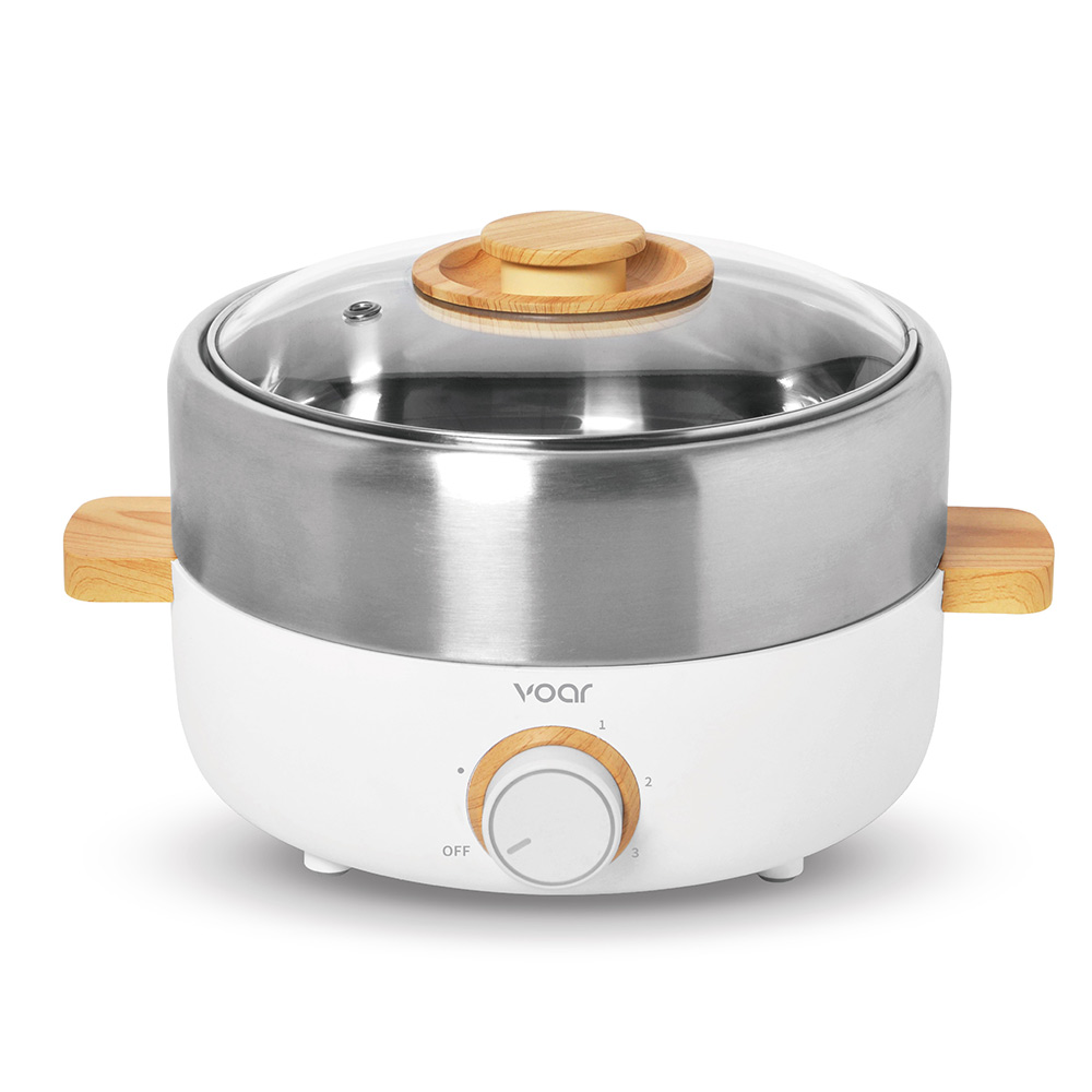 보아르 혼요 멀티쿠커 분리형 전기 샤브샤브 전골 냄비 만능 스마트 쿠커 그릴팬 핫플레이트