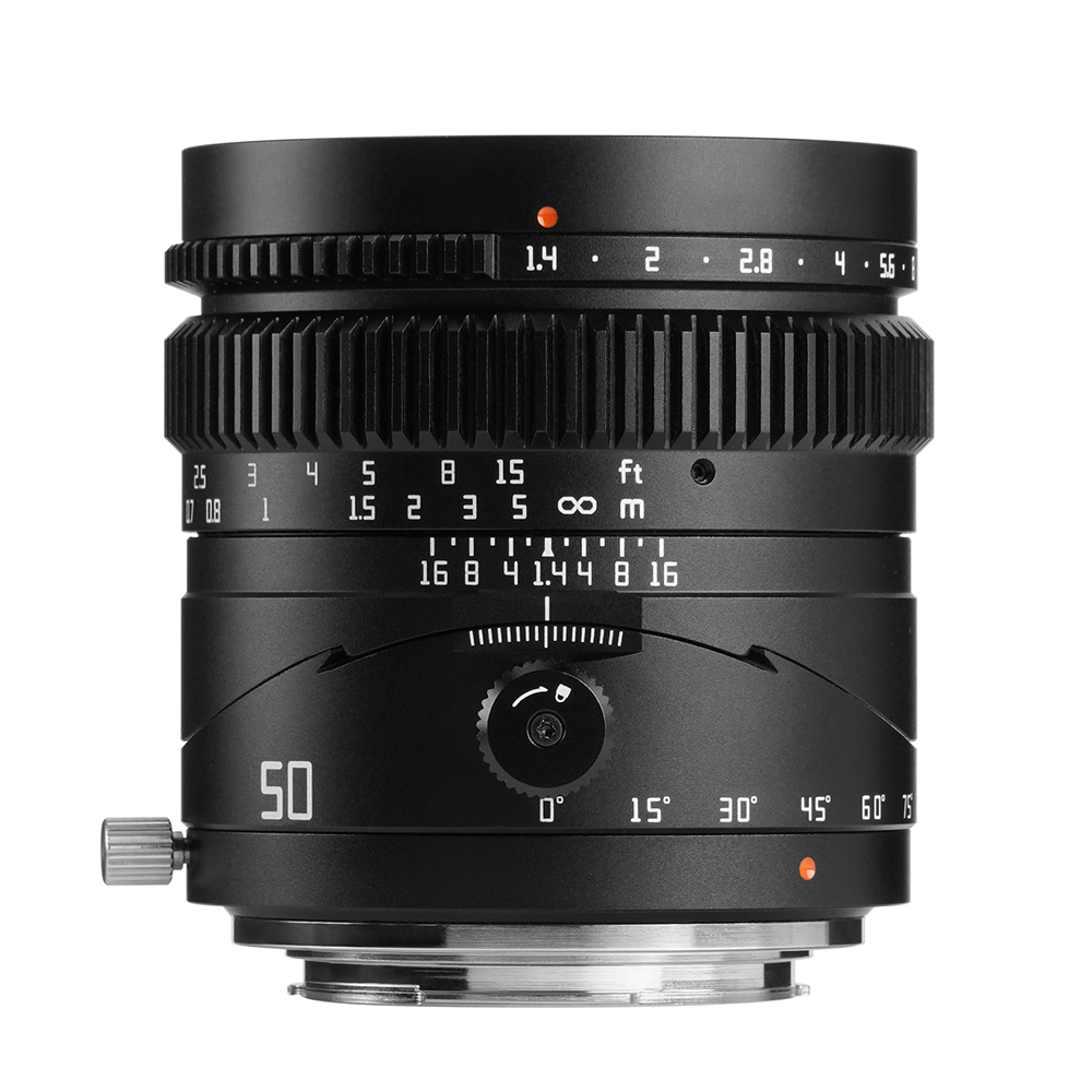 티티아티산 50mm F1.4 소니 E마운트 풀프레임 틸트렌즈 블랙 - 상세 이미지 2