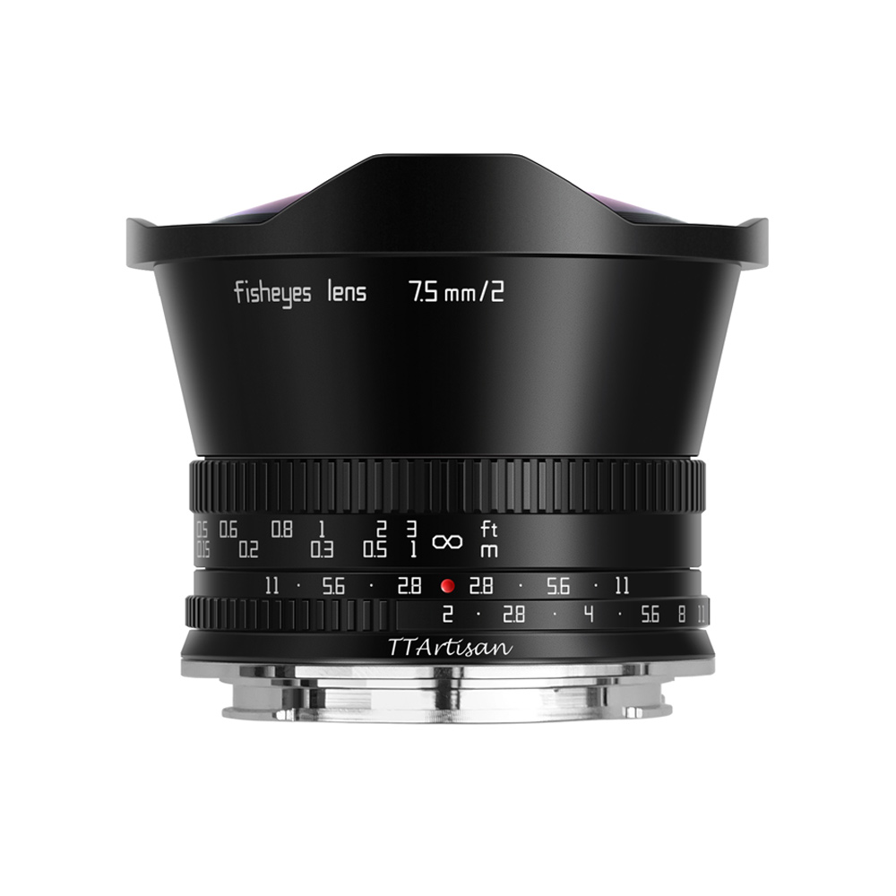 티티아티산 7.5mm F2.0 L마운트 어안렌즈 블랙 TTArtisan - 상품 이미지