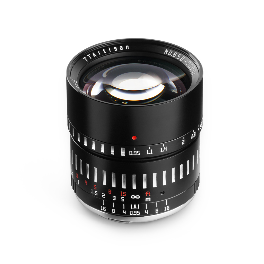 티티아티산 50mm F0.95 소니 E마운트 APS-C 렌즈 블랙실버 TTArtisan - 상세 이미지 2