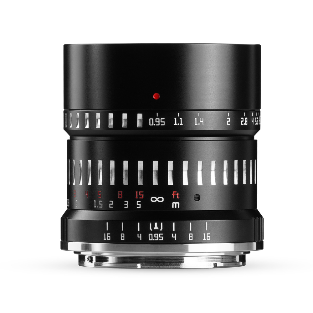 티티아티산 50mm F0.95 니콘 Z마운트 APS-C 렌즈 블랙실버 TTArtisan - 상품 이미지