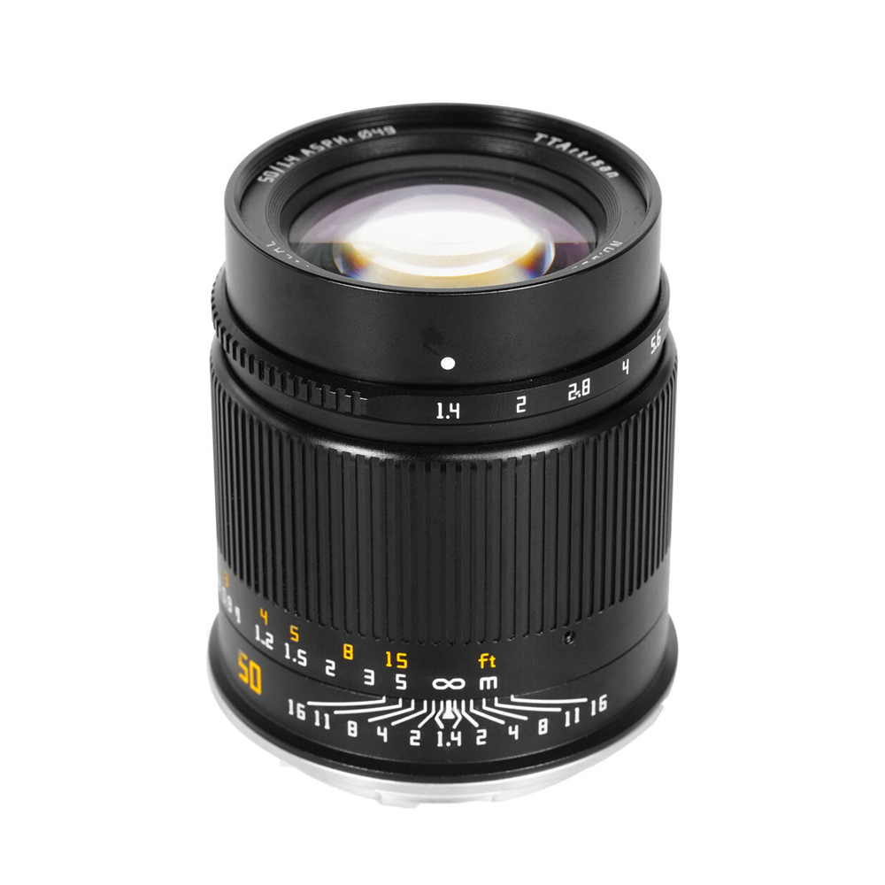 티티아티산 50mm F1.4 ASPH L마운트 렌즈 블랙 TTArtisan - 상품 이미지