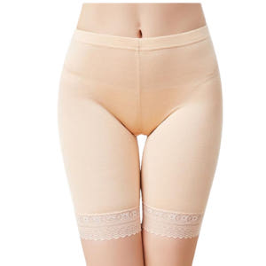 레이스 처리 속바지 면스판 심리스 무봉제 속치마 팬츠 3부 심리스3부 사... 착용 후기 | 사이즈/핏 총정리 - 상품 이미지 1