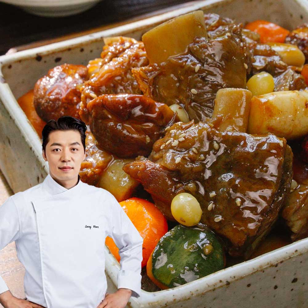 송훈셰프 갈비찜 고기많은 전통 양념 소갈비찜밀키트 600g 7팩 - 상세 이미지 2