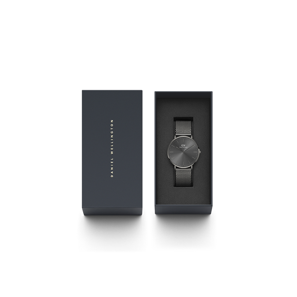 다니엘 웰링턴 CLASSIC MESH GRAPHITE 밀레니즈밴드 남자시계