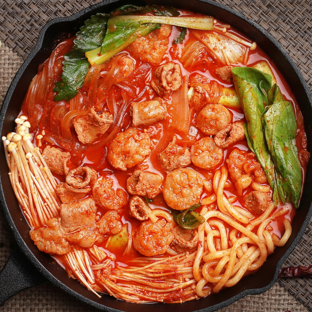 부산 자미곱 한우 곱창+대창 전골 300g 1인분(당일도축 현지 직배송) - 메인 이미지