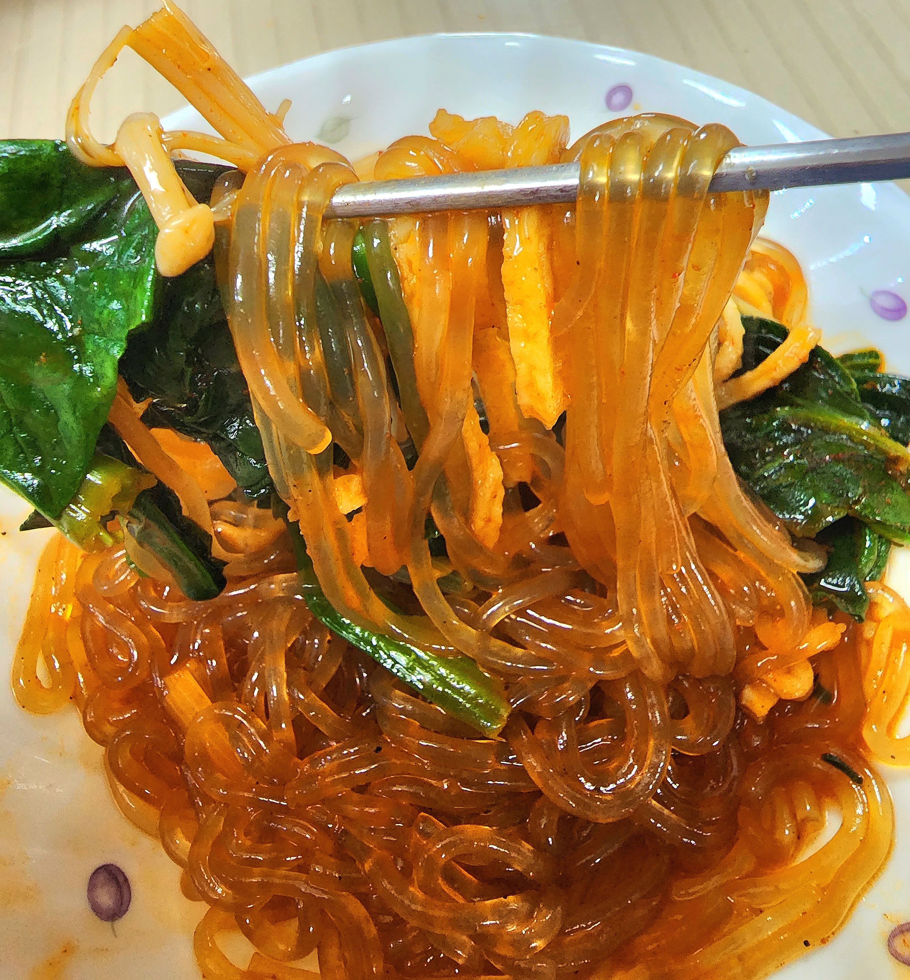 군산 매운 잡채 택배 매콤잡채 밀키트 군산공설시장 맛집 1팩 2인분 - 상세 이미지 2