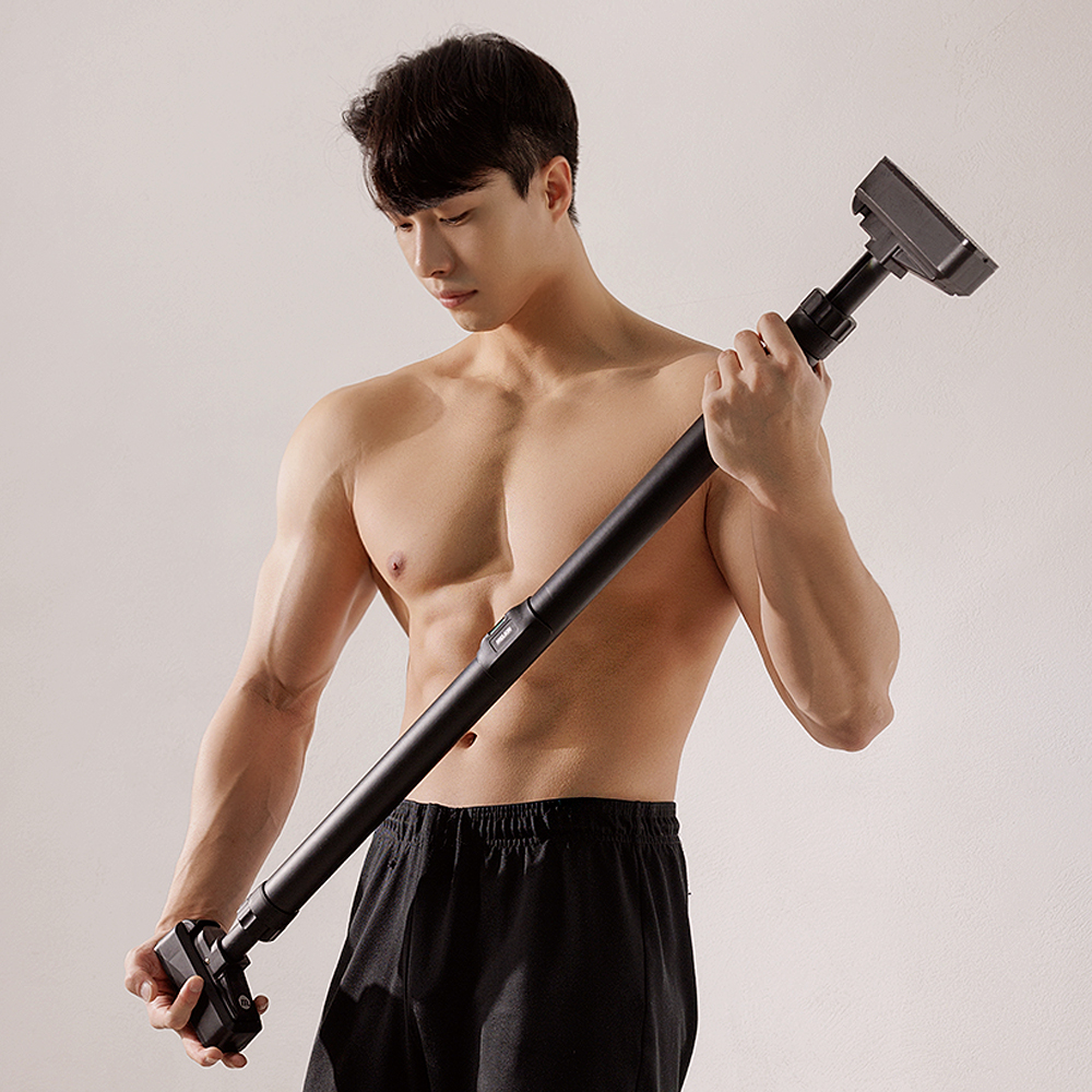 멜킨 가정용 문틀철봉 실내 턱걸이 홈트 운동기구 락튼 철봉 풀업 봉 방문 틈 도어짐