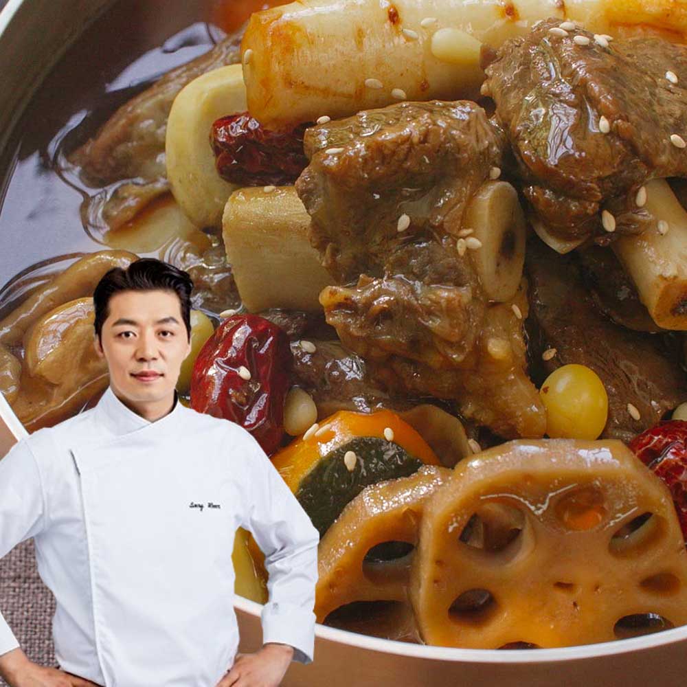 송훈셰프 갈비찜 고기많은 전통 양념 소갈비찜밀키트 600g 7팩 - 상세 이미지 3