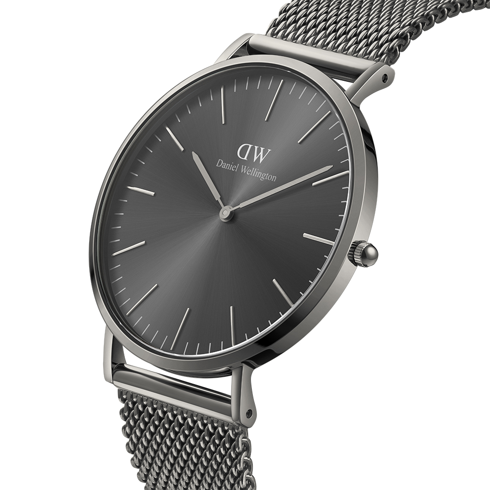 다니엘 웰링턴 CLASSIC MESH GRAPHITE 밀레니즈밴드 남자시계