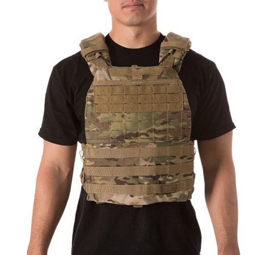 5.11 택티컬 TACTEC 플레이트 캐리어 MCM (멀티캠) - 5.11 Tactica TACTEC PLATE CARRIER MCM (MULTICAM) : 군기시코리아