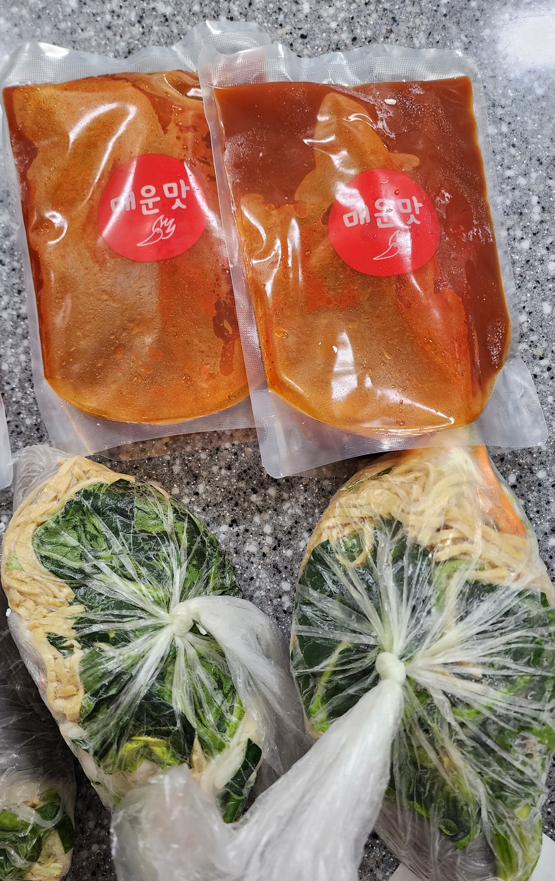 군산 매운 잡채 명물 매콤잡채 군산공설시장맛집 2팩 4인분 - 상세 이미지 4