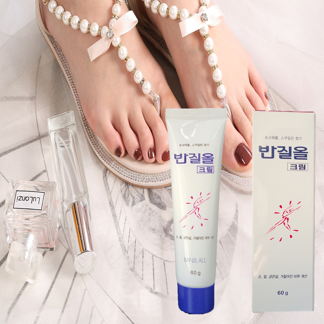 반질 올 크림 발뒤꿈치 고운발을 위한 피부 각질 제거제 연고 발로션 유리아 풋크림 연화제 - 상세 이미지 5