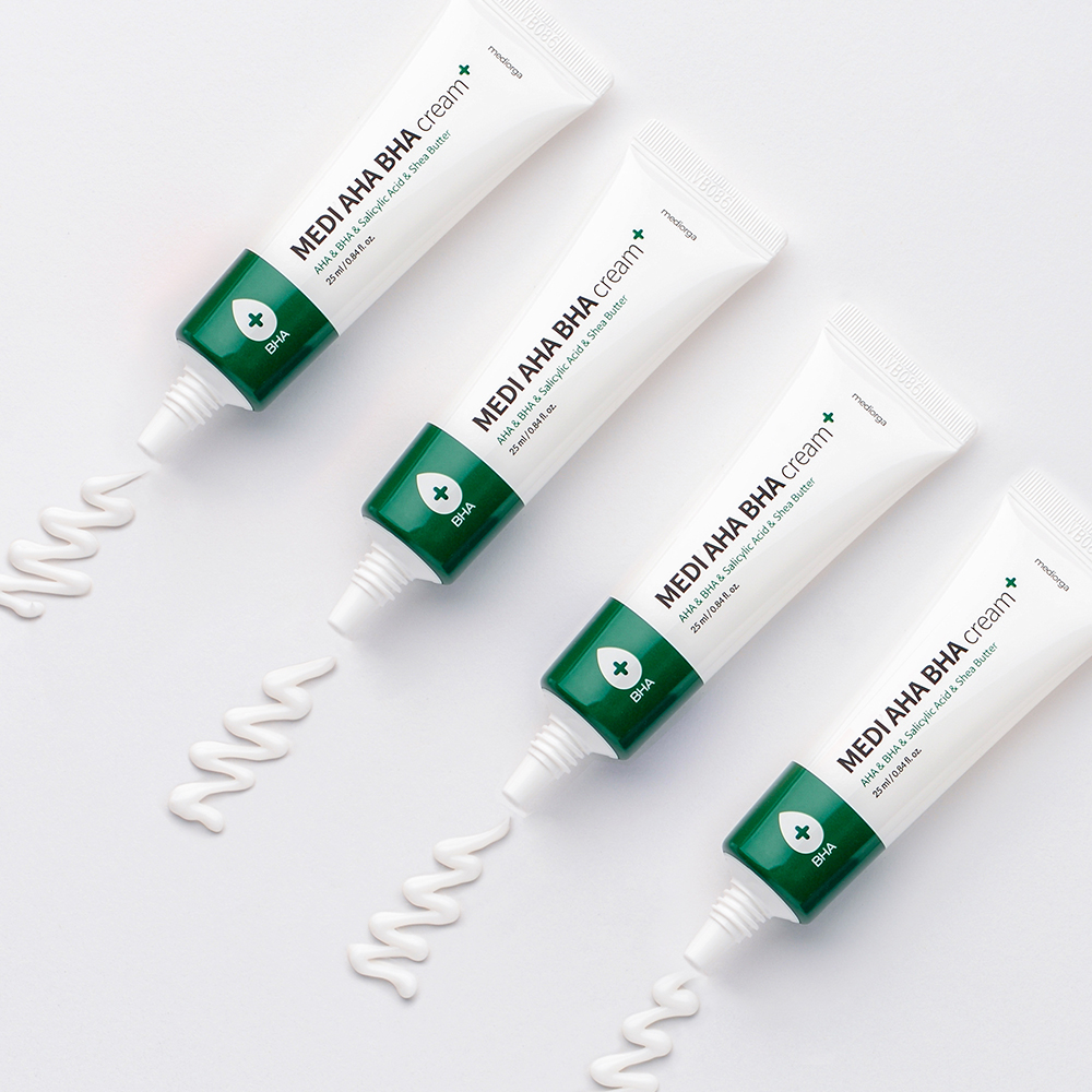 메디아하 저자극 아하 바하 크림 비립종 좁쌀 요철 시카크림 25ml, 1개 이미지 2