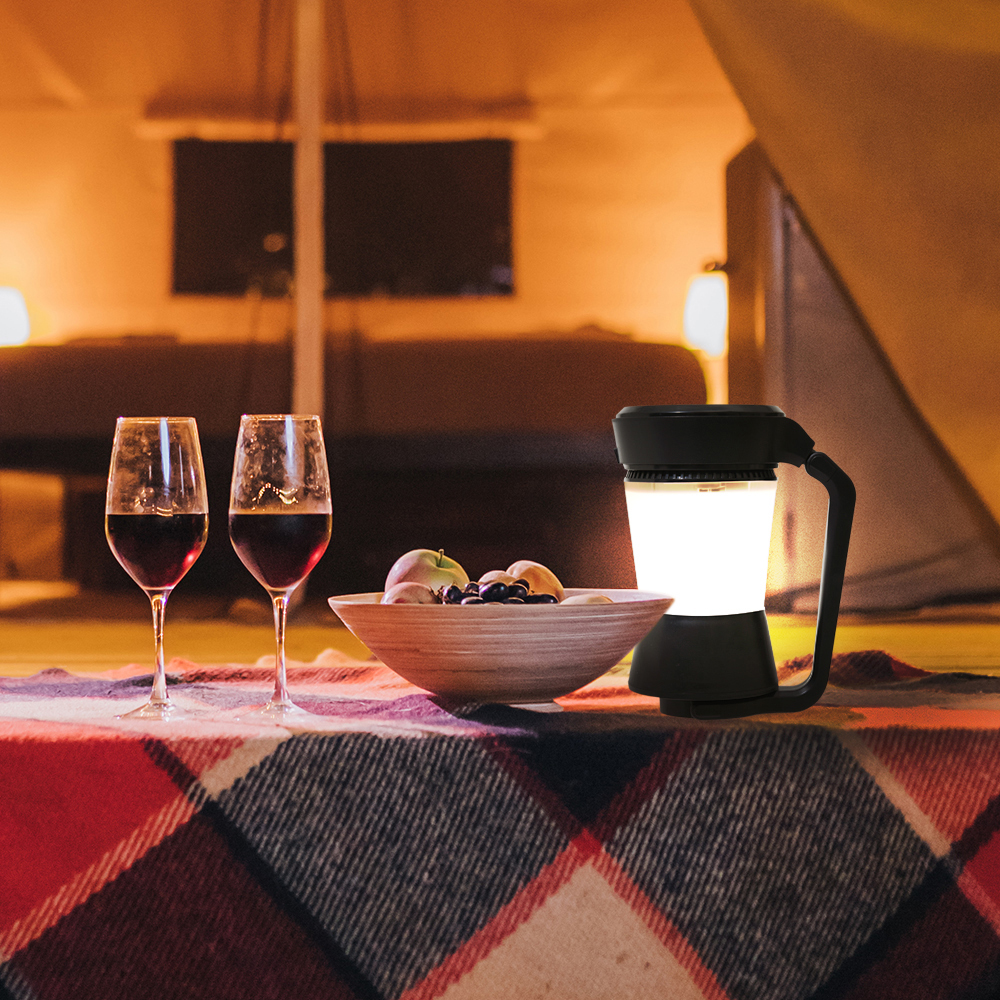 노바리빙 미니 캠핑 랜턴 손전등 휴대용 건전지 LED 후레쉬 스탠드 무드등 낚시 여행