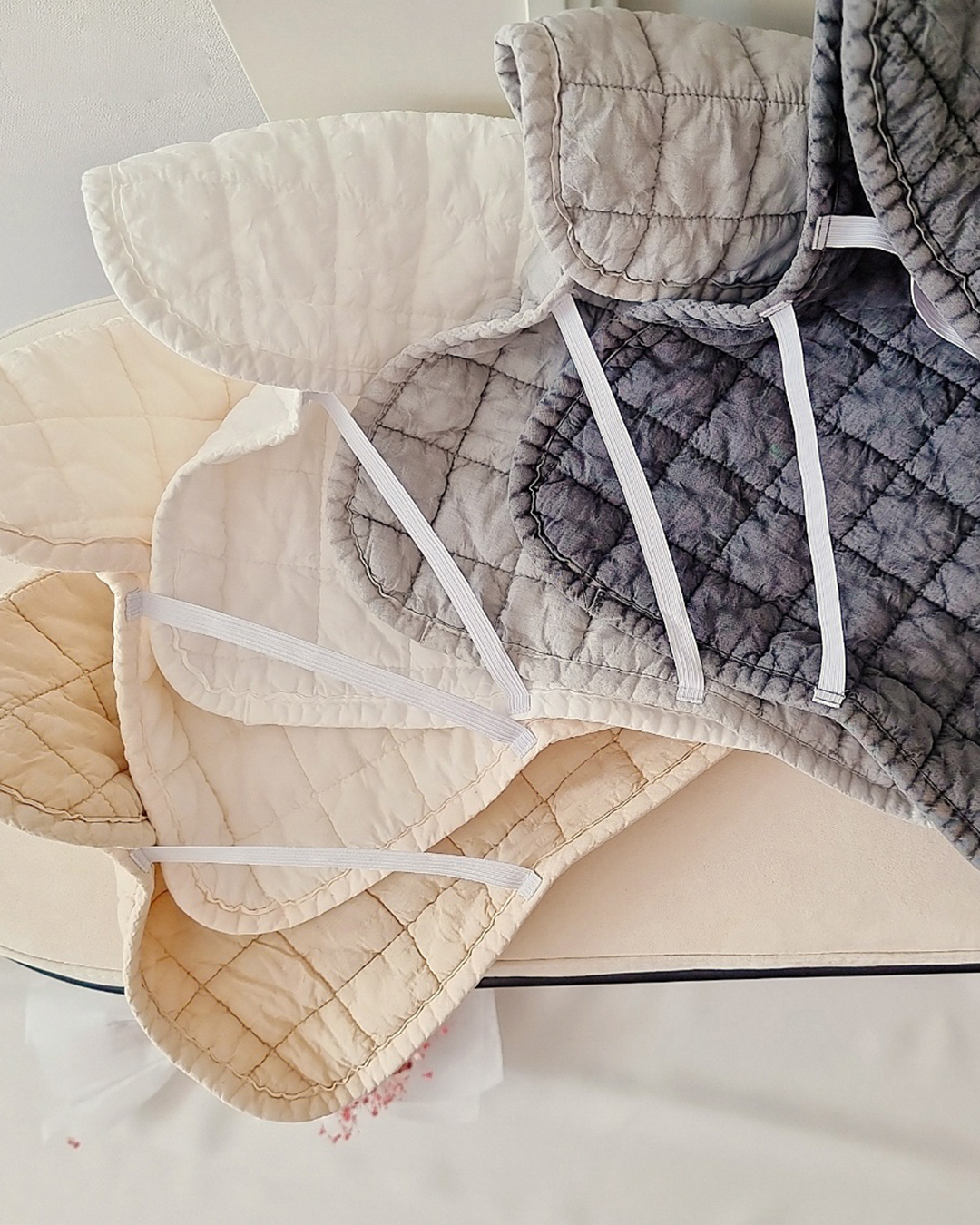 모제무드 오가닉 순면 피그먼트 밴딩 베개커버 템퍼베개커버 4060