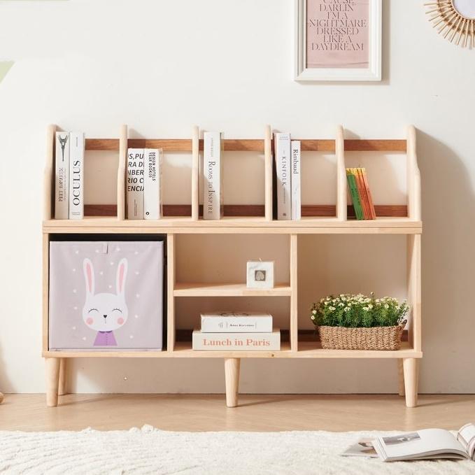 어린이원목책장 아이책장 저학년 유치원 거실아기책장