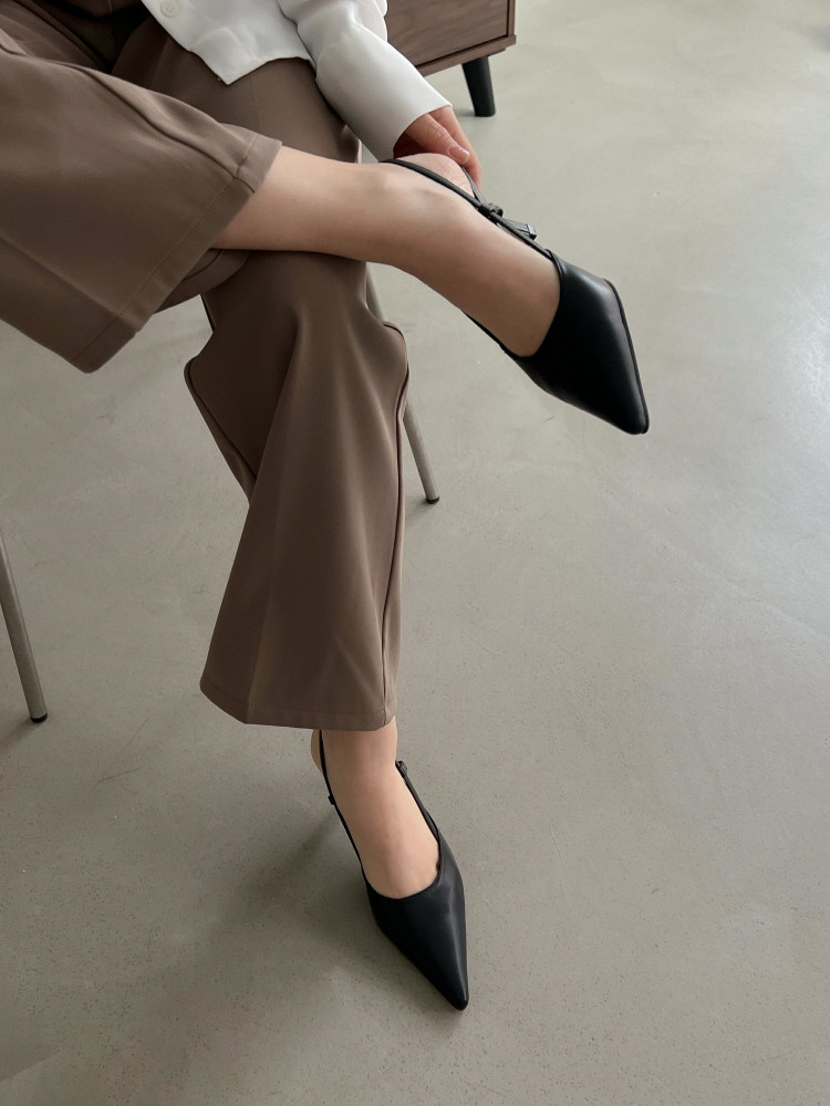 프릿 7cm 스틸레토 슬링백 힐 상세 이미지 16