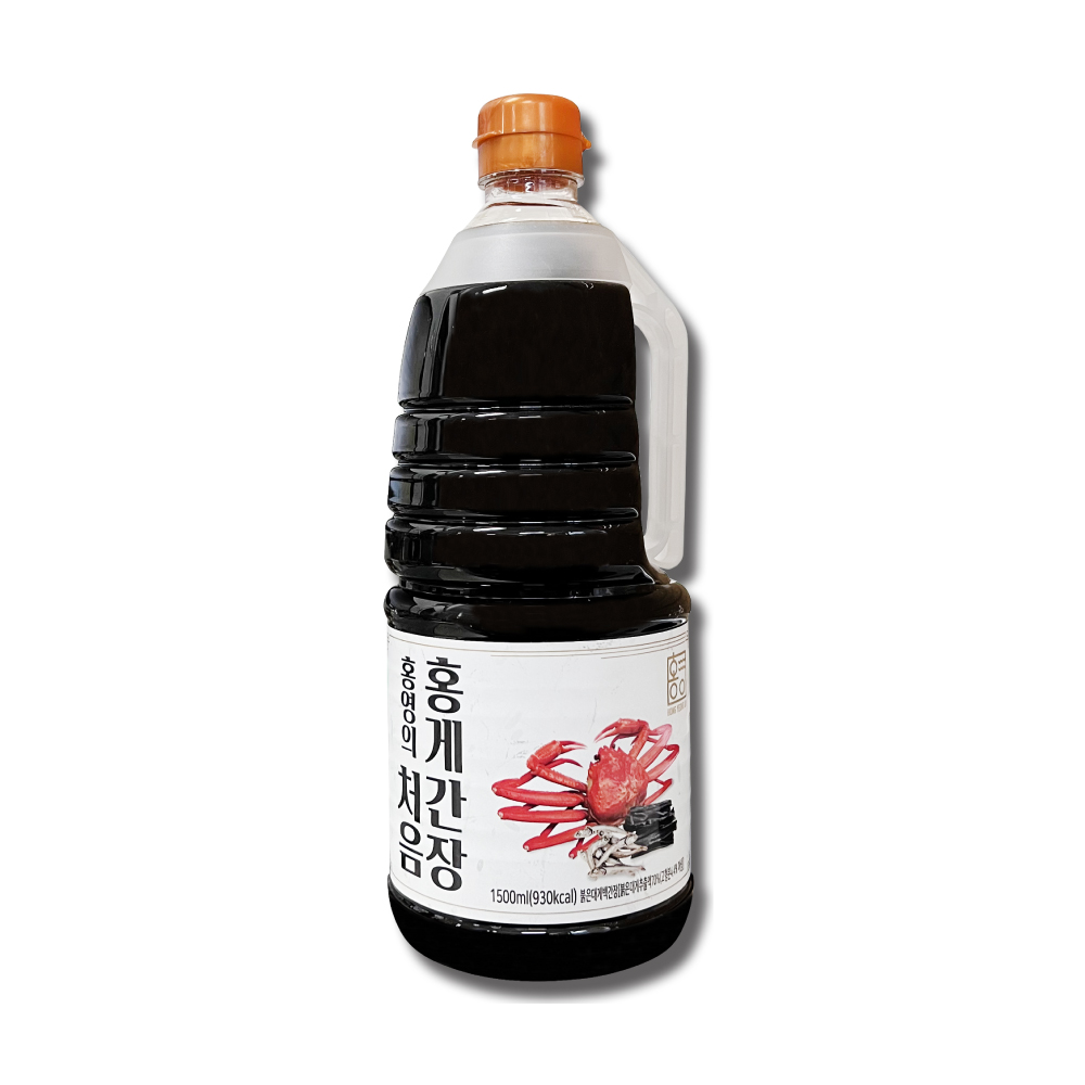 홍영의 처음 홍게간장1.5L 만능 맛간장 - 메인 이미지