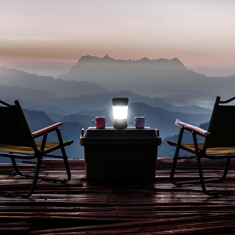 노바리빙 미니 캠핑 랜턴 손전등 휴대용 건전지 LED 후레쉬 스탠드 무드등 낚시 여행