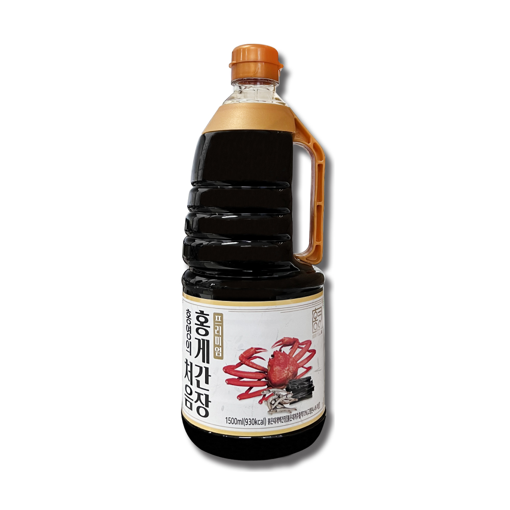 홍영의 프리미엄 처음홍게간장1.5L - 메인 이미지