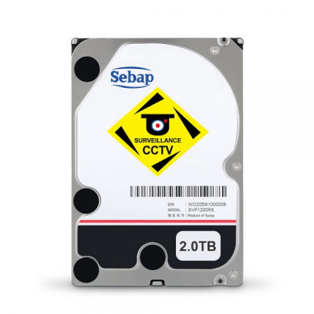Sebap [중고]세바프 BUSCAR CCTV HDD SVP1200RS 2TB