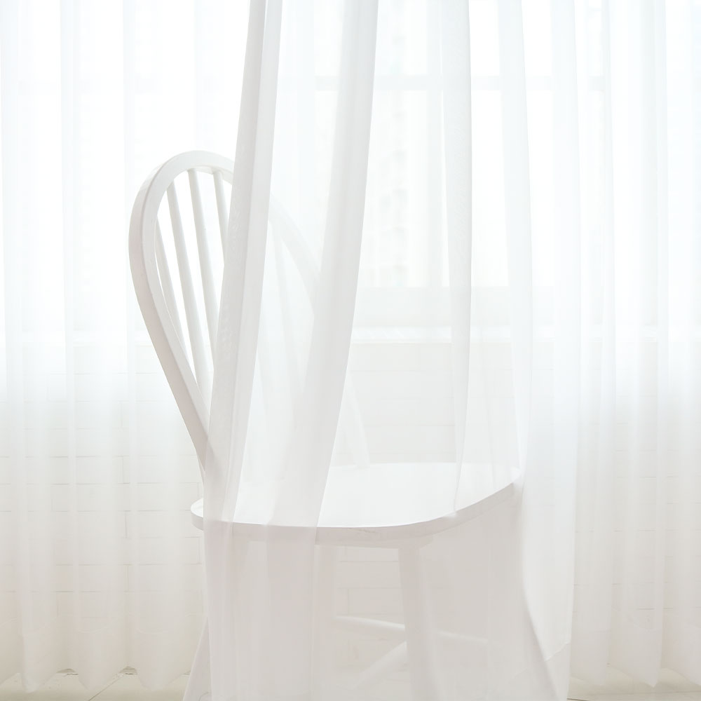 당일배송 차르르 나비주름 쉬폰커튼 가로 240,360,480cm x 세로 240cm 고정