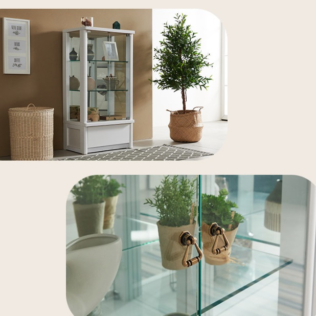 원목장식장 양주장식장 술 진열장 유리 수납장 건담진열장 피규어장 담금주 위스키 우드 찻잔