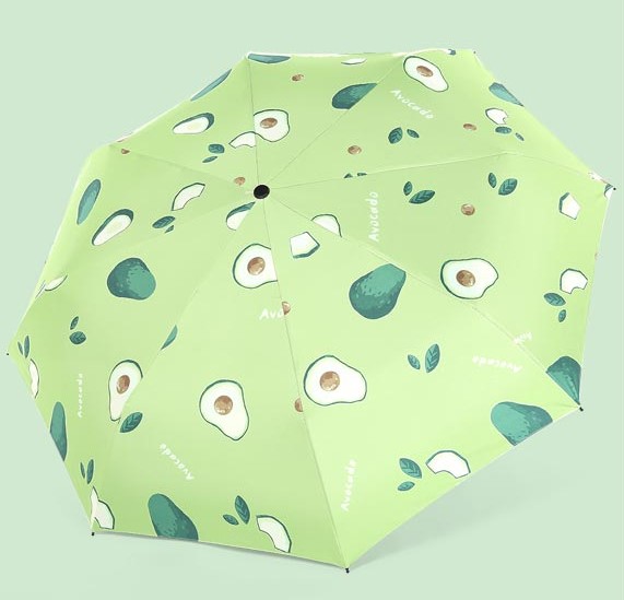 우산 3단 자동우산 노란 노랑 편의점 암막