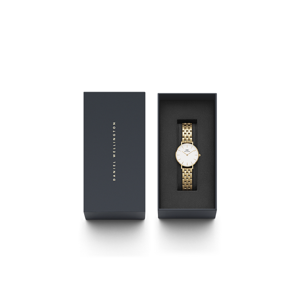 다니엘 웰링턴 PETITE 5-LINK EVERGOLD 골드 여성시계 이미지 8