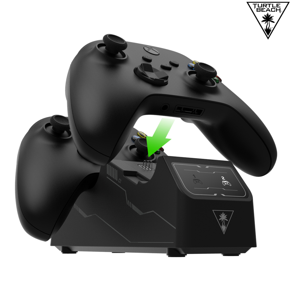 엑박패드 배터리 충전독 충전거치대 XBOX 컨트롤러 충전기 터틀비치 퓨얼 트윈 차저 - 상세 이미지 2