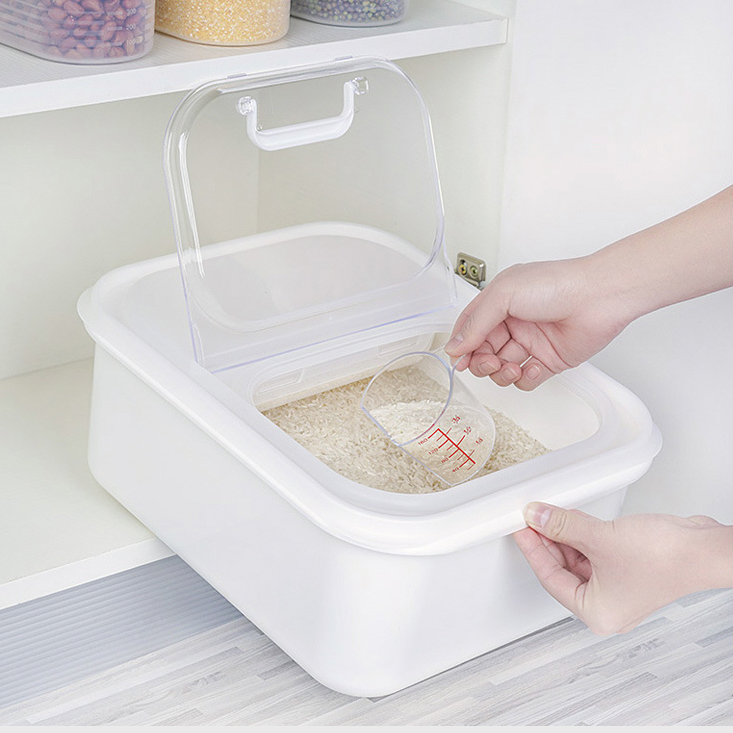 방습 벌레방지 쌀통 쌀보관통 6kg 쌀보관용기 잡곡통 - 상품 이미지