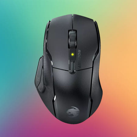 로켓 콘 KONE 에어 블랙 무선 게이밍 마우스